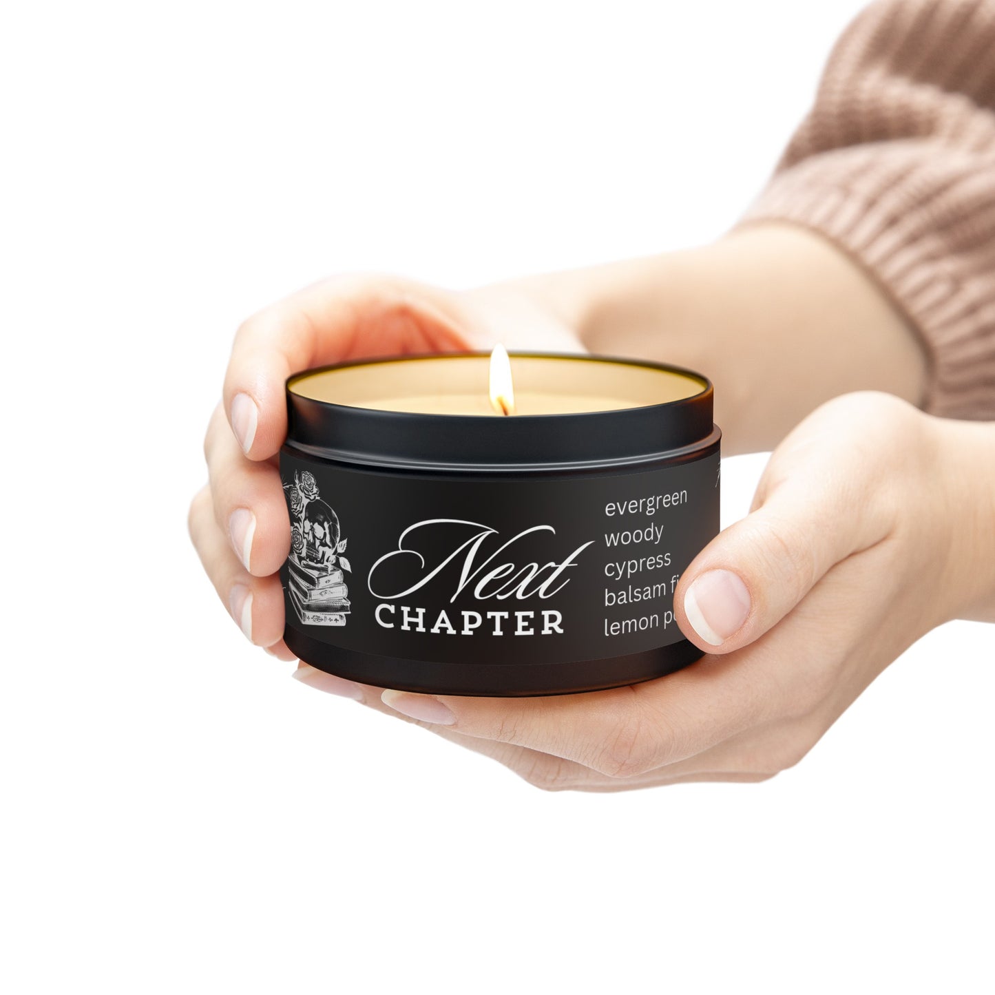 Next Chapter Tin Candle