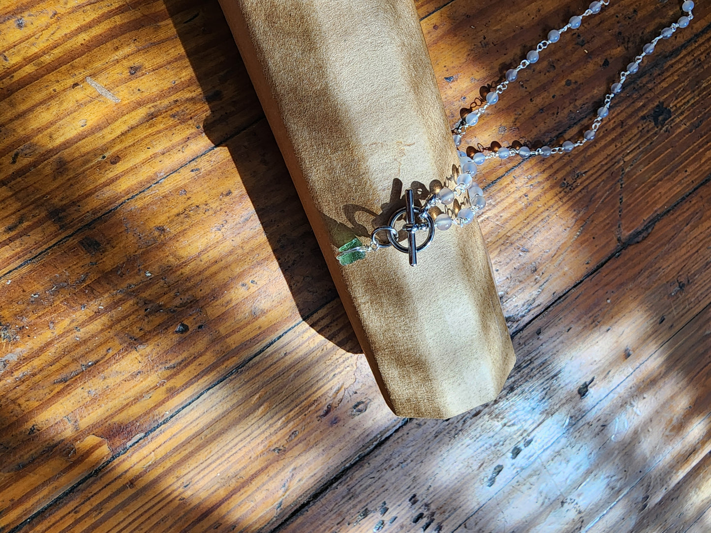 Eclipse MOLDAVITE Necklace