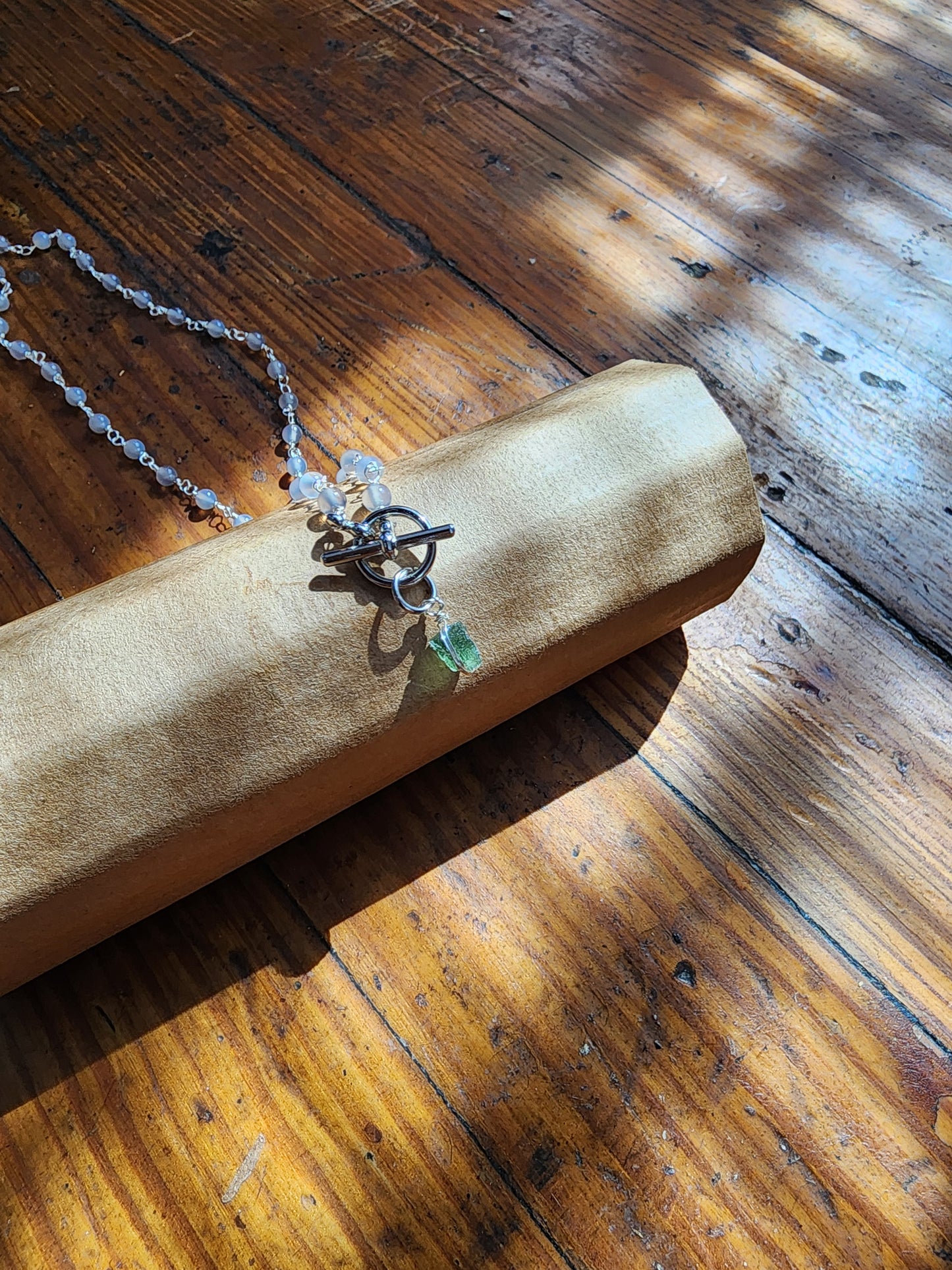 Eclipse MOLDAVITE Necklace