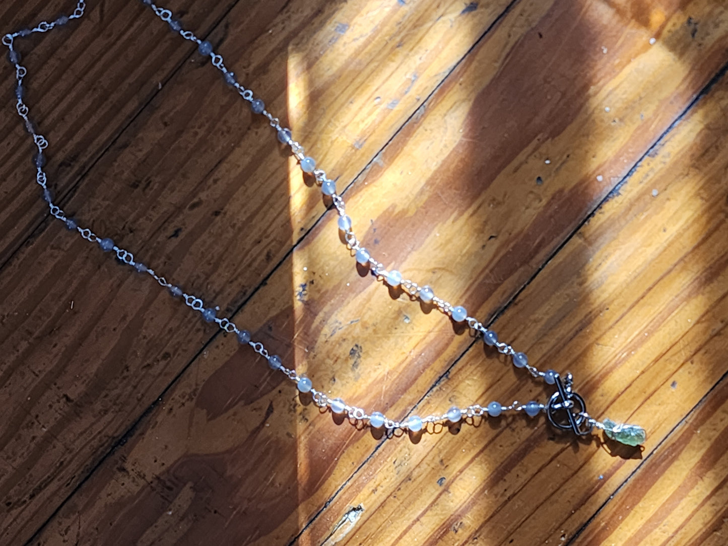 Eclipse MOLDAVITE Necklace