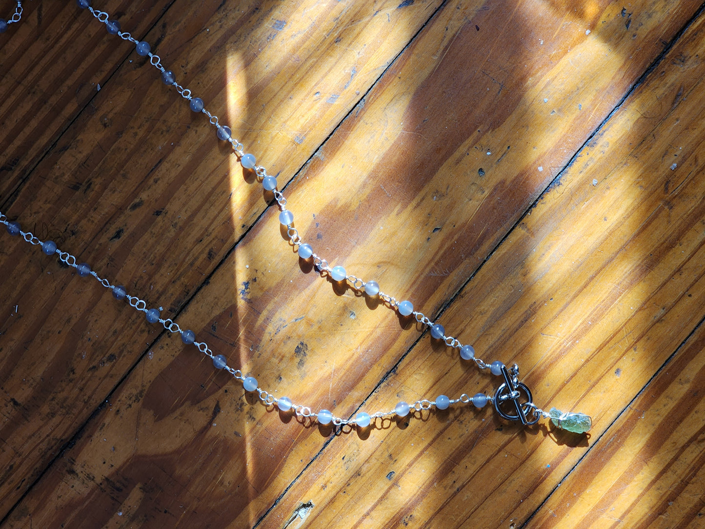 Eclipse MOLDAVITE Necklace